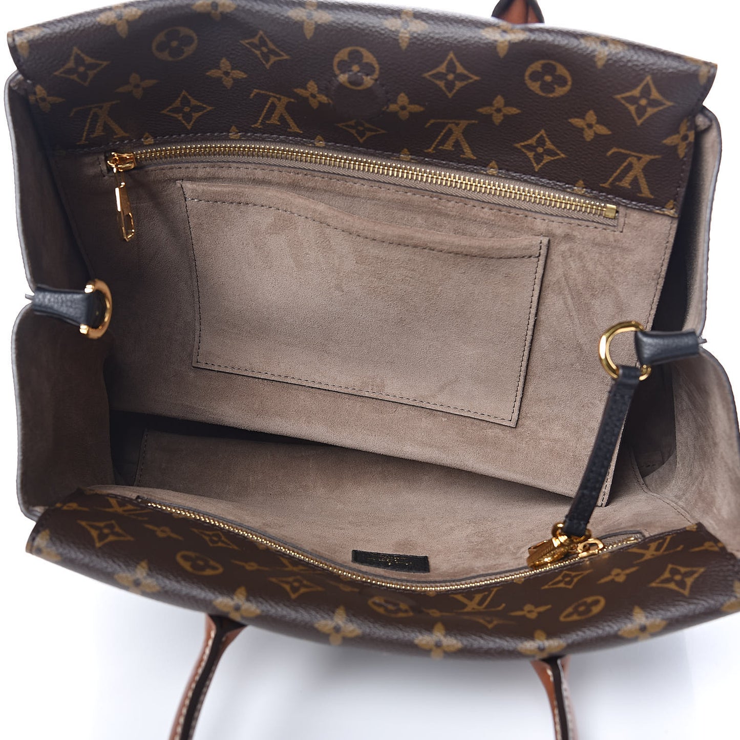 Monogram Tote W PM Black