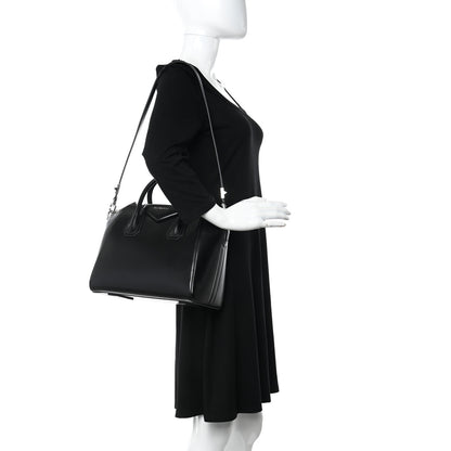 Givenchy Shiny Lord Calfskin Small Antigona Black 2 of 10