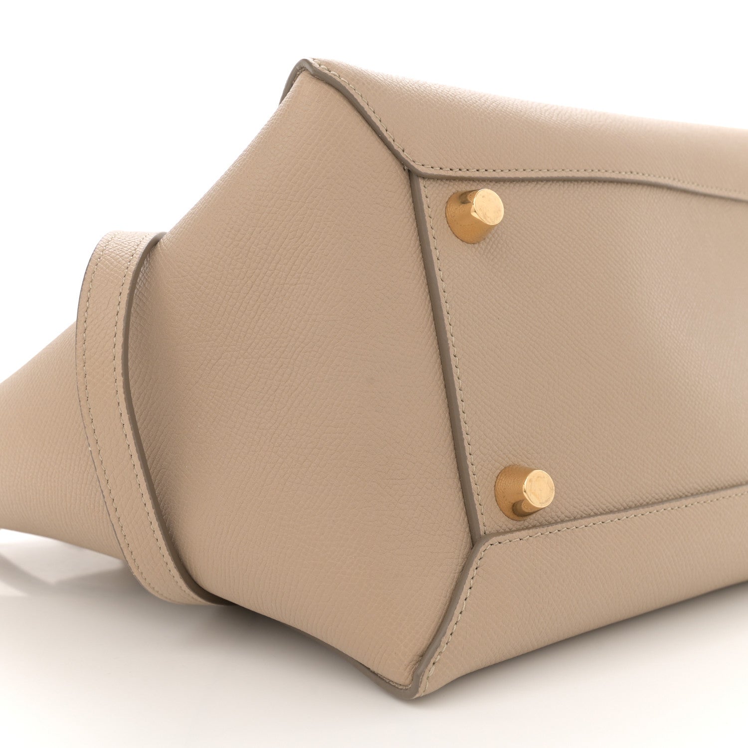Celine Grained Calfskin Mini Belt Bag Light Taupe 8 of 9