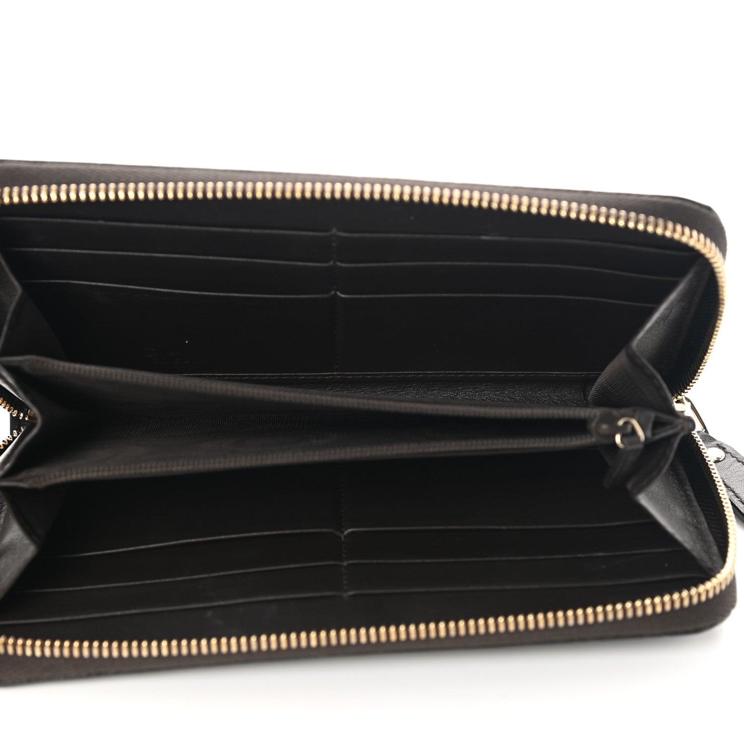 Gucci Microguccissima Zip Around Wallet Black 5 of 11