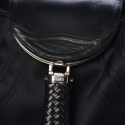 Fendi Satin Nappa Spy Black 12 of 12