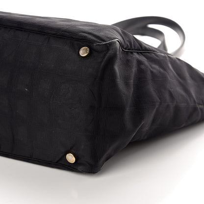 Chanel Nylon Large Travel Tote Black 9 of 9
