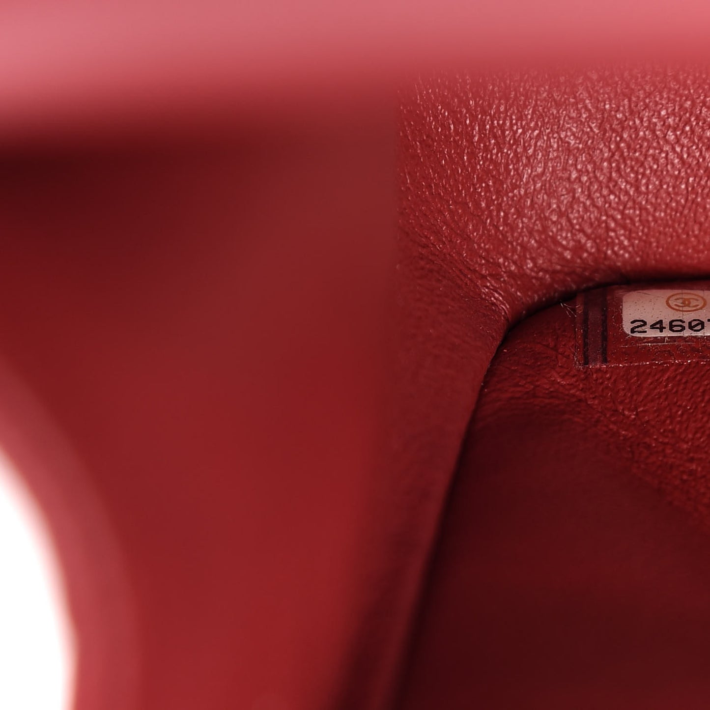 Caviar Quilted Jumbo Double Flap Red