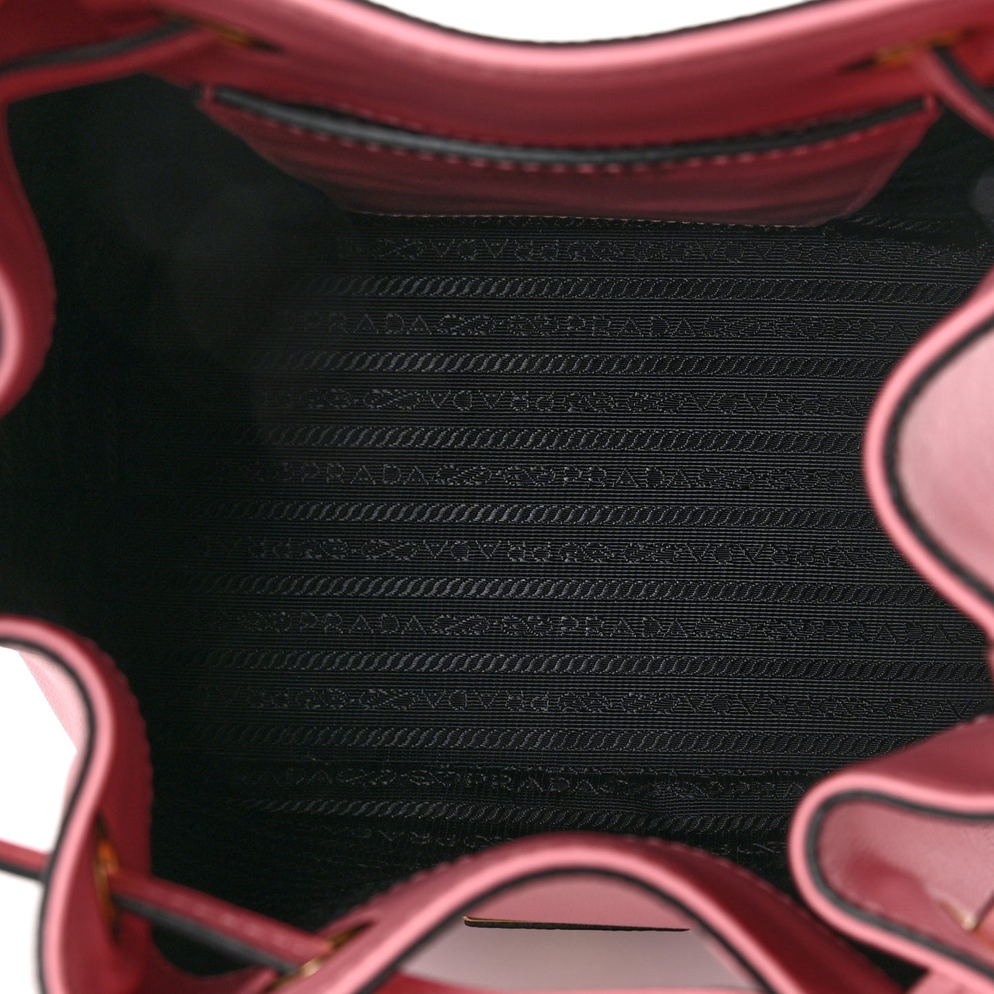 Saffiano Cuir Bucket Bag Petalo