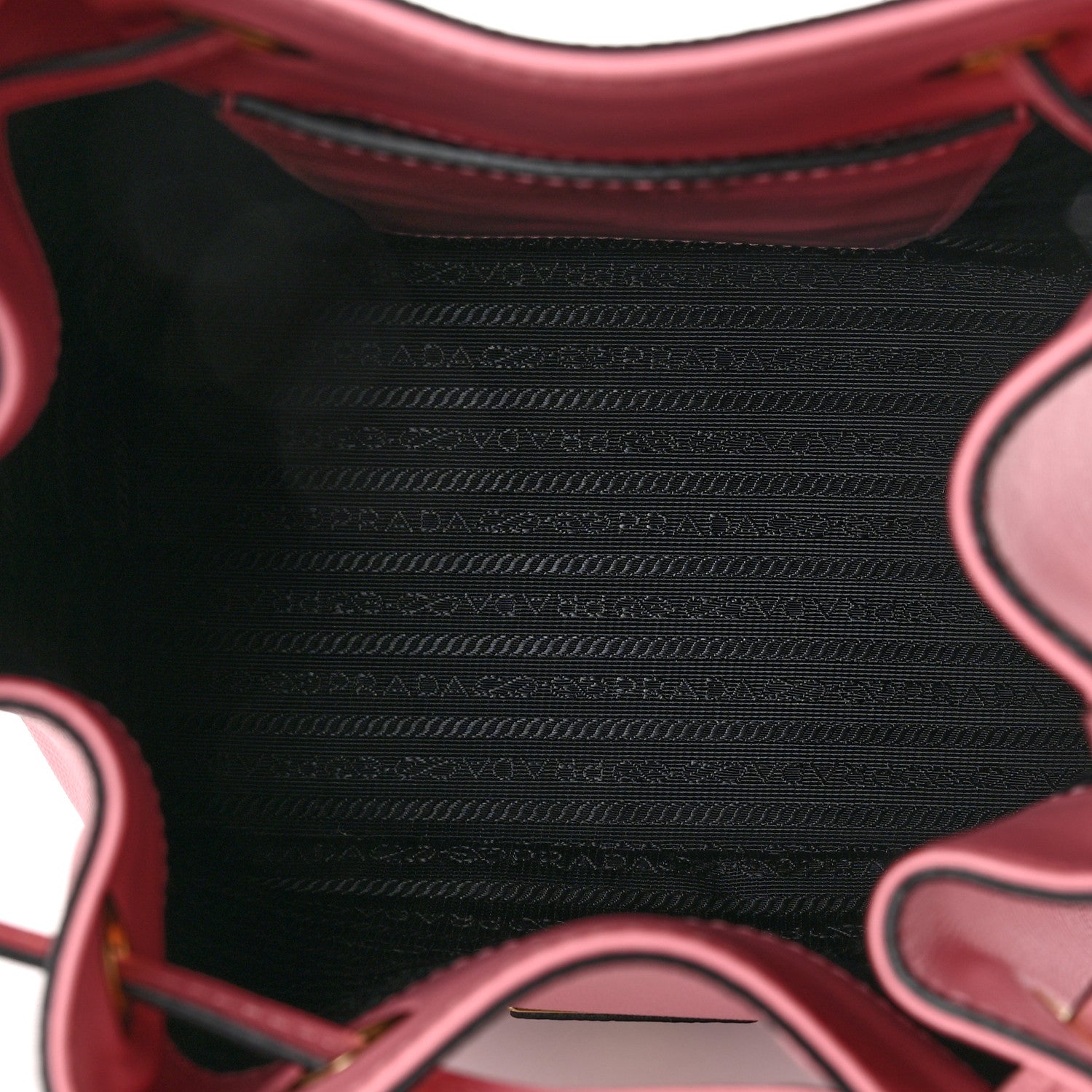Prada Saffiano Cuir Bucket Bag Petalo 5 of 8