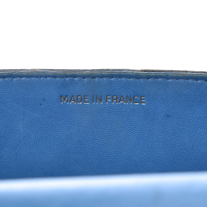 Chanel Alligator Jumbo Kelly Flap Blue 7 of 19