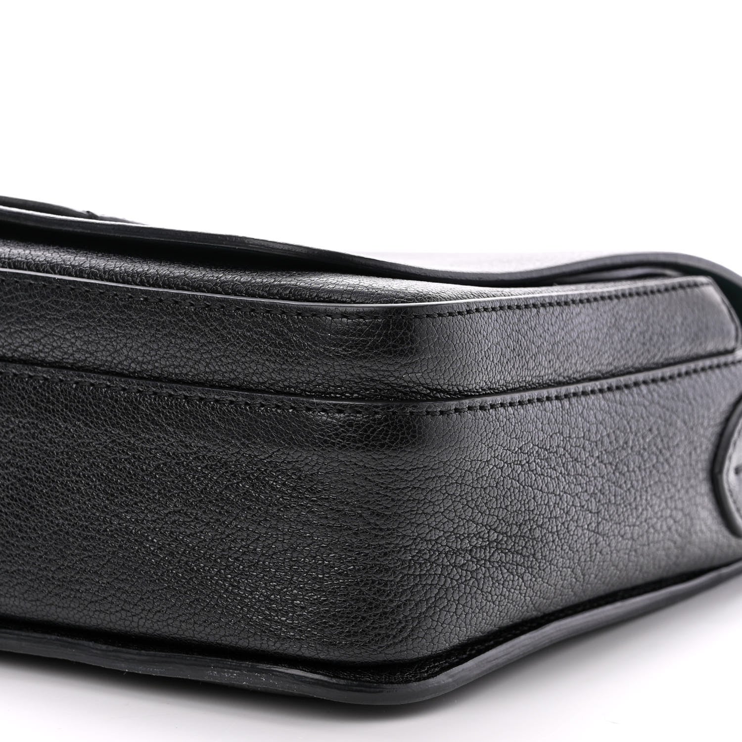 Burberry Calfskin Square Satchel Black 10 of 15