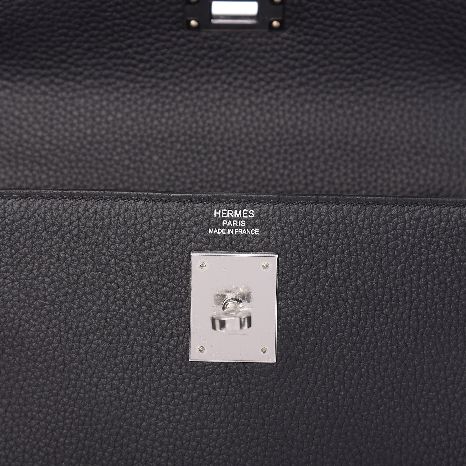 Hermes Togo Kelly Retourne 28 Black 5 of 10