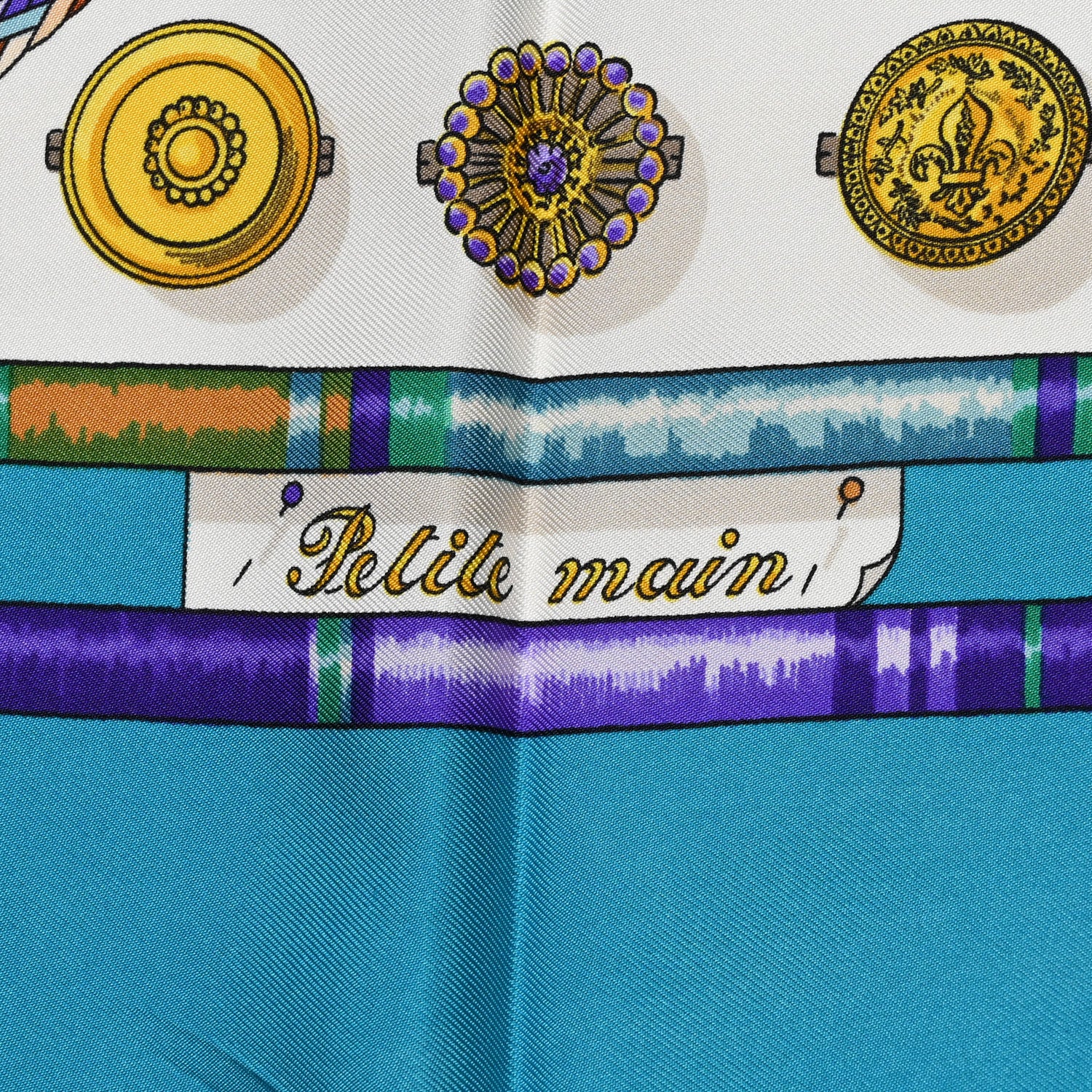 Hermes Silk Petite Main Scarf 90 5 of 7