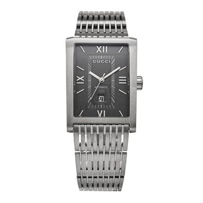 Gucci Stainless Steel 29mm 8600M Automatic Watch Grey 1 of 5