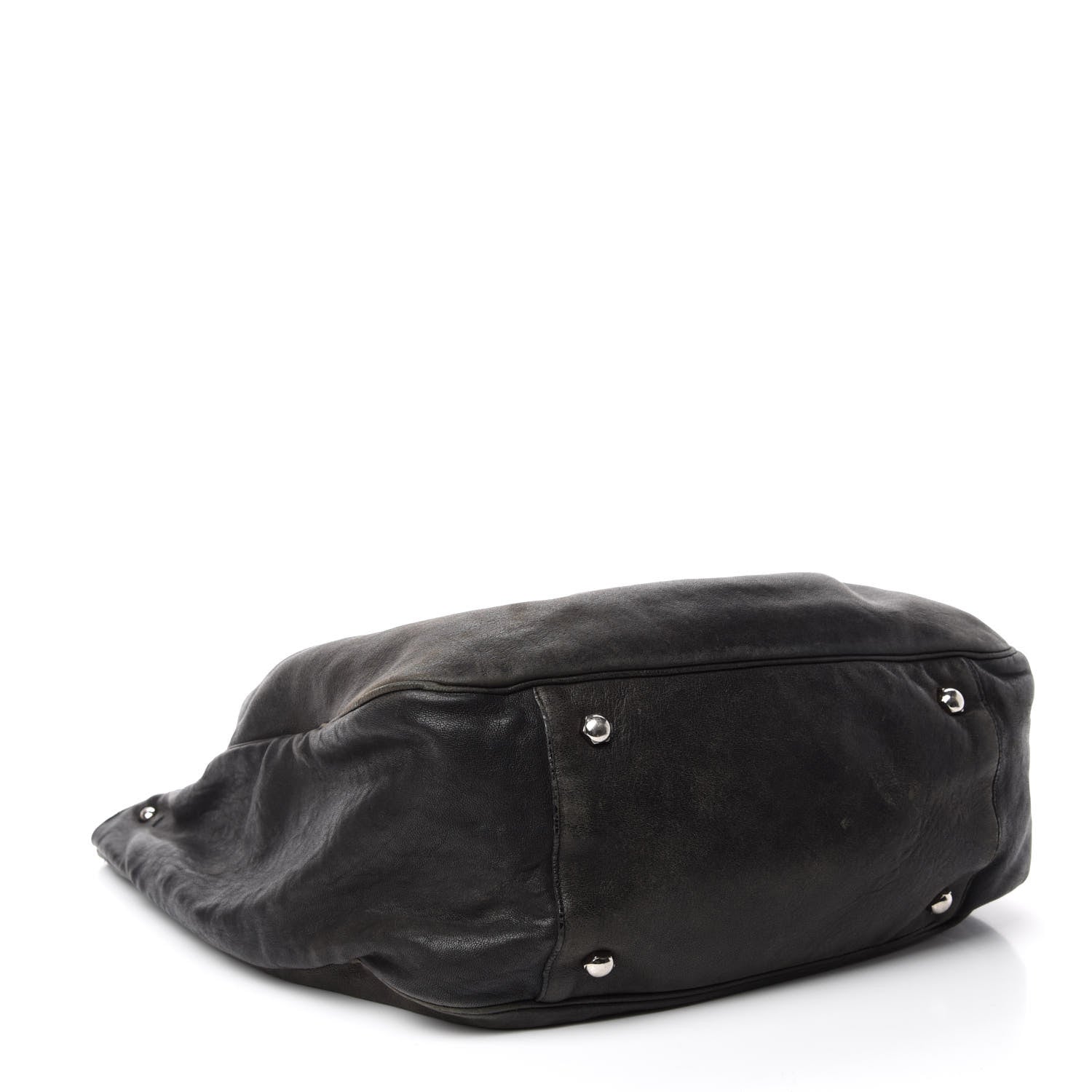 Saint Laurent Sheepskin Large Roady Hobo Black 4 of 11