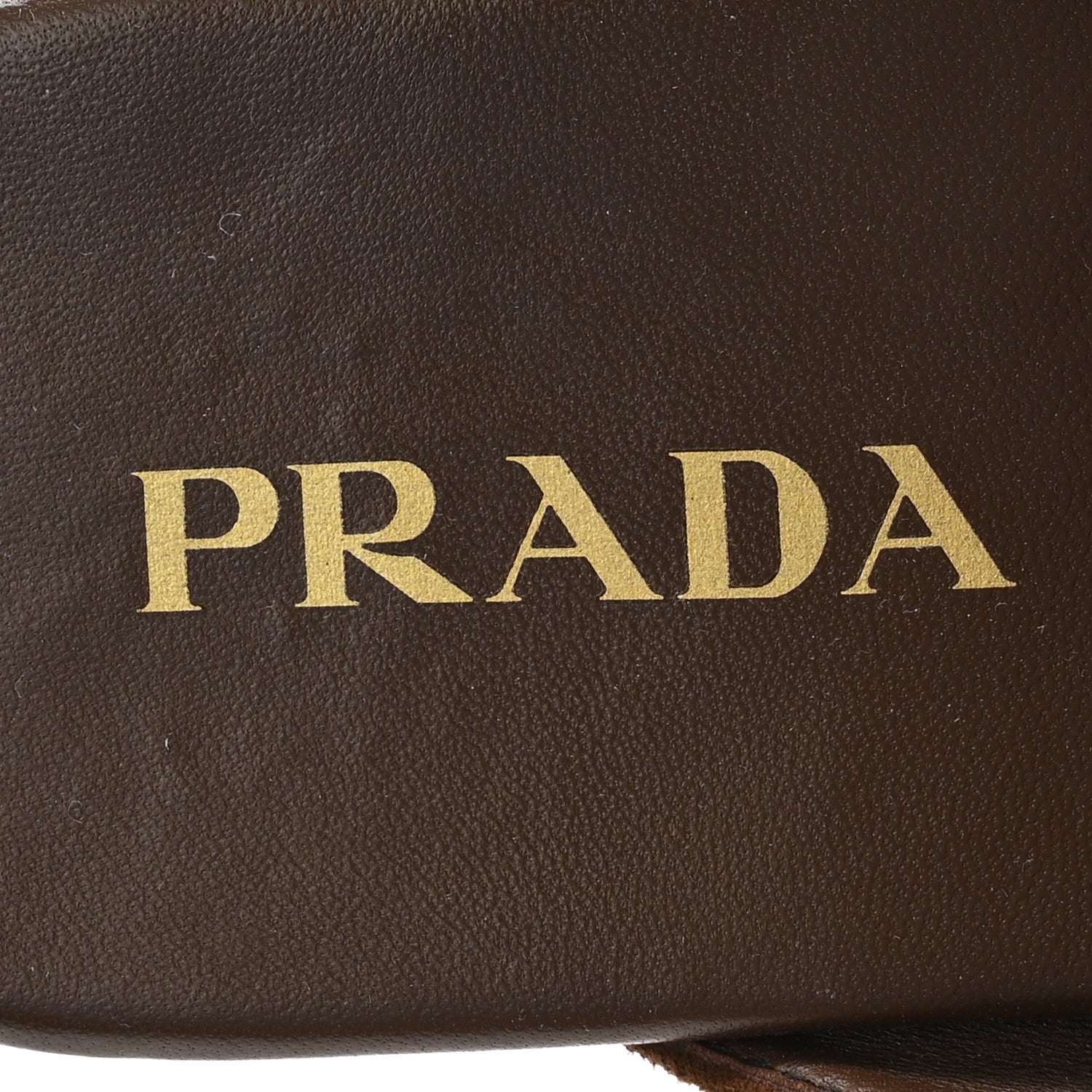 Prada Suede Metal Triangle Logo 10mm Loafer Mules 40 Cannella 8 of 8