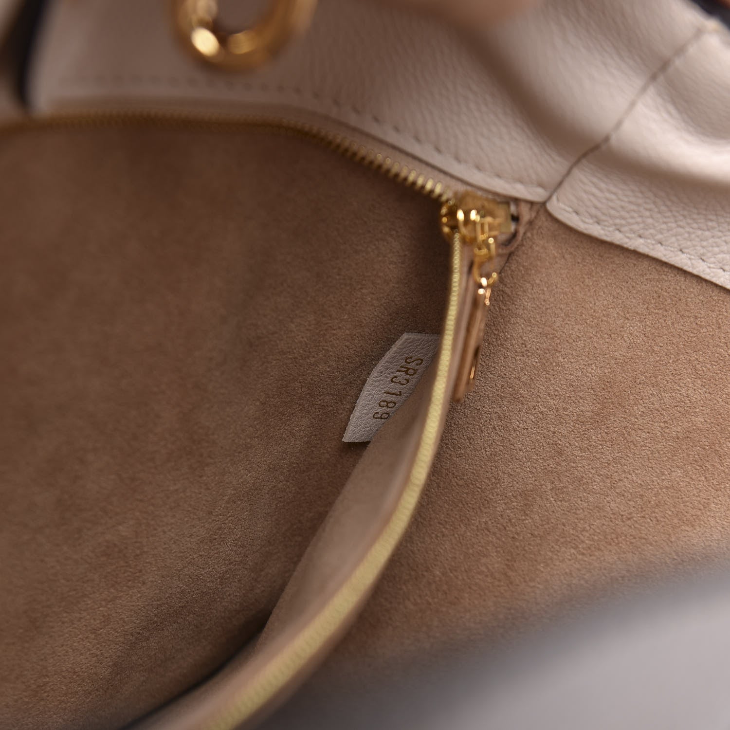 Louis Vuitton Calfskin Monogram On My Side Greige 10 of 12
