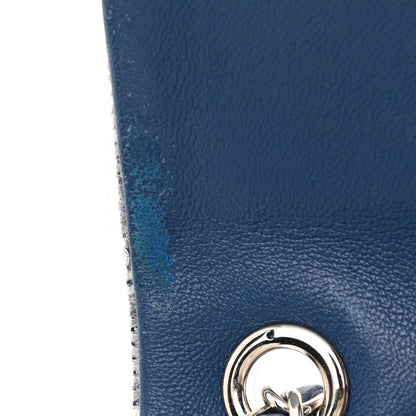Chanel Sequin Mini Waterfall Flap Light Blue 14 of 15