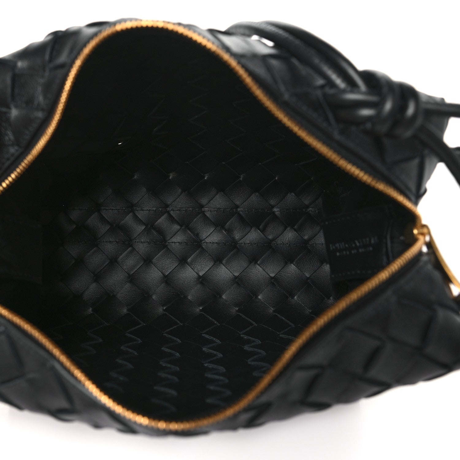 Bottega Veneta Nappa Intrecciato Medium Loop Camera Bag Black 5 of 9