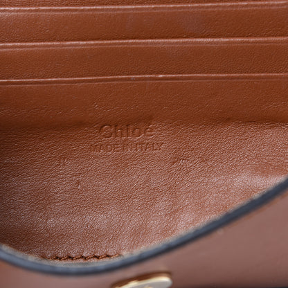 Chloe Suede Calfskin Mini Faye Shoulder Bag Tobacco 5 of 12