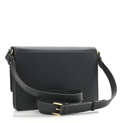 Burberry Grained Calfskin Small TB Bag Black 3 of 14