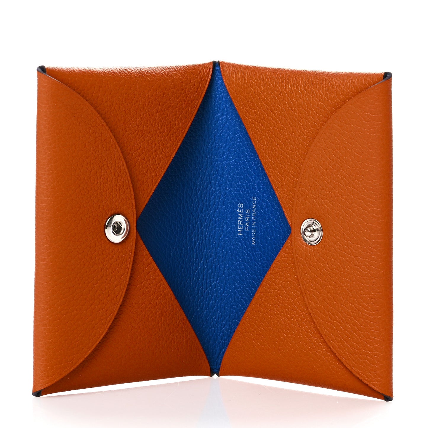 Evercolor Calvi Verso Card Case Terre Battue Bleu France