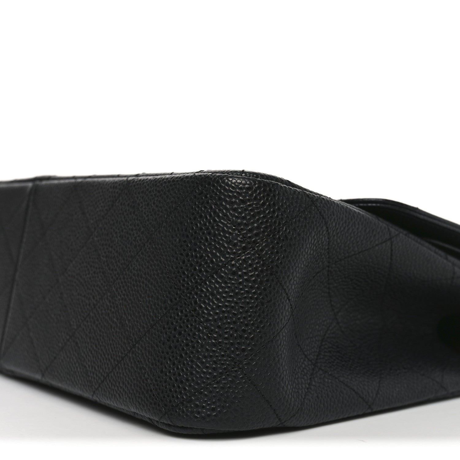 Chanel Caviar Quilted Jumbo Double Flap Black 10 of 11