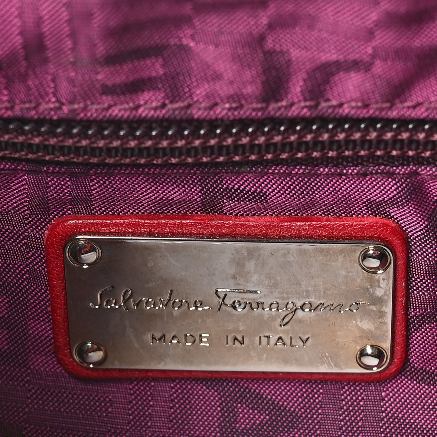 Calfskin Amerena Shoulder Bag Red