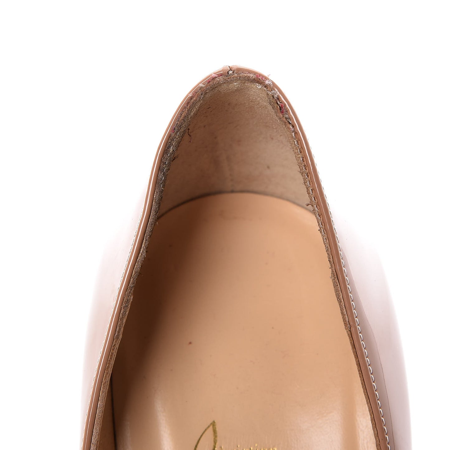 Patent Lady Peep 150 Pumps 37 Nude