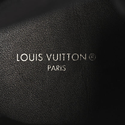 Louis Vuitton Patent Monogram Ruby Flat Ankle Boots 38 Black 8 of 8