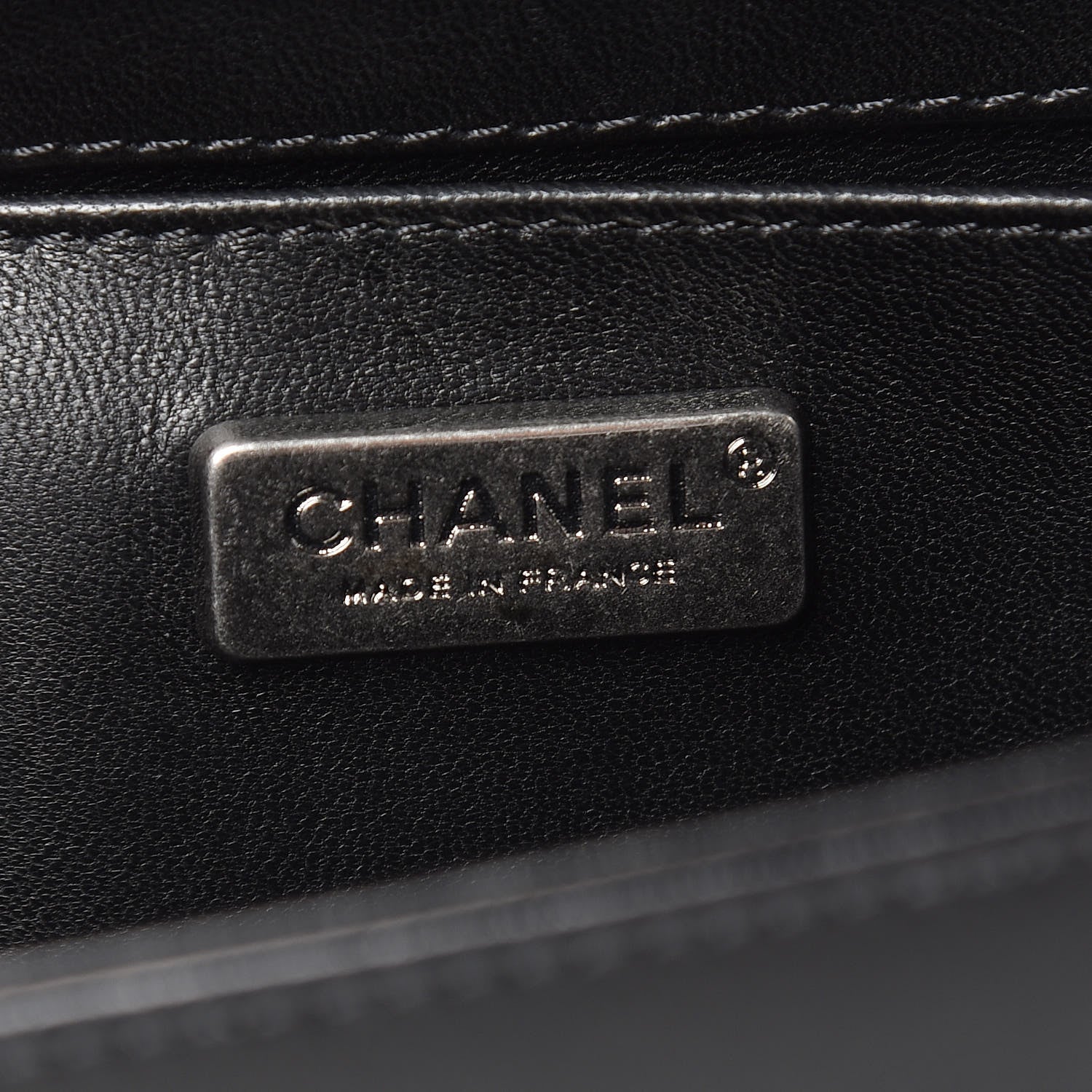 Chanel Galuchat Stingray Small Boy Flap Black 6 of 13