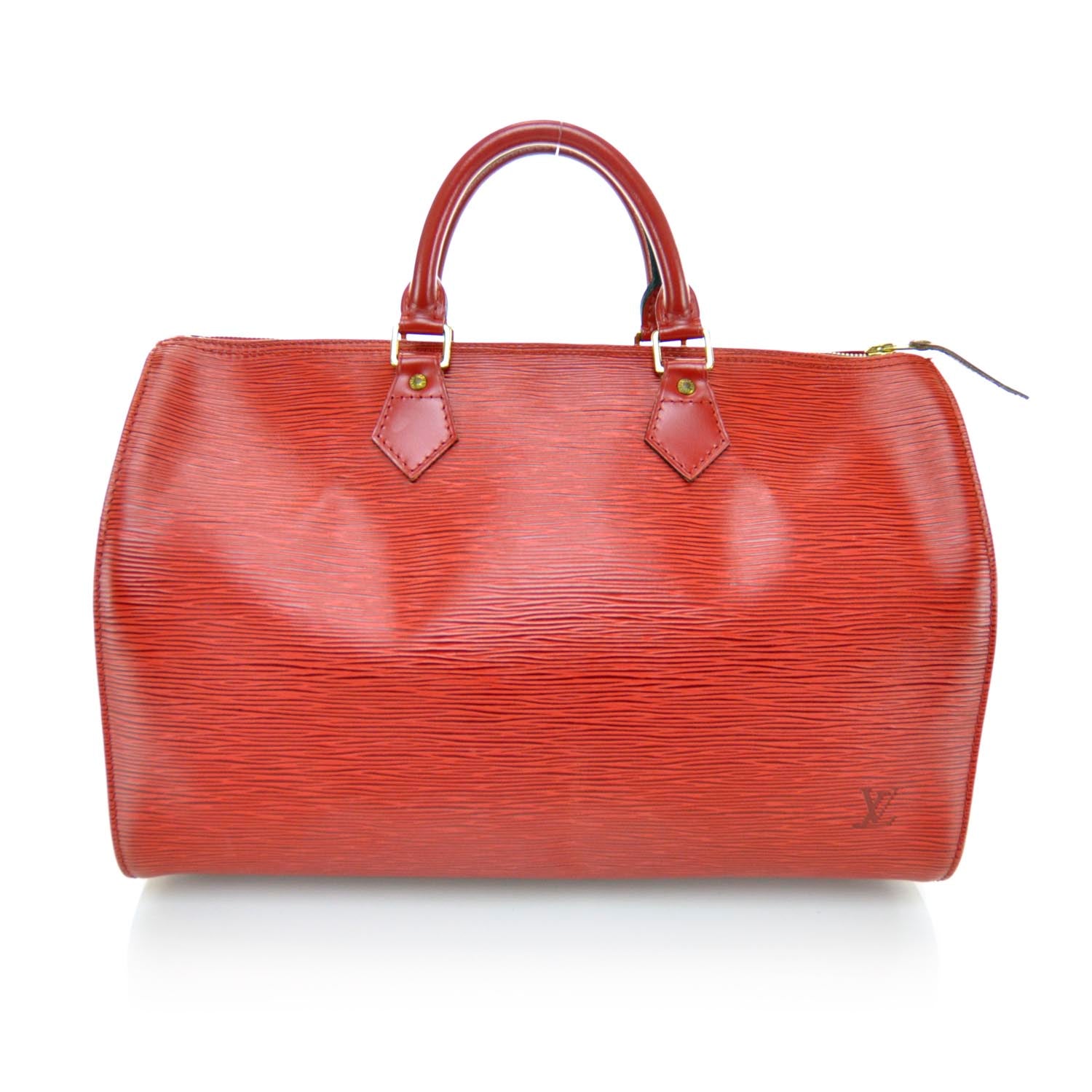 Louis Vuitton Epi Speedy 40 Red 1 of 10