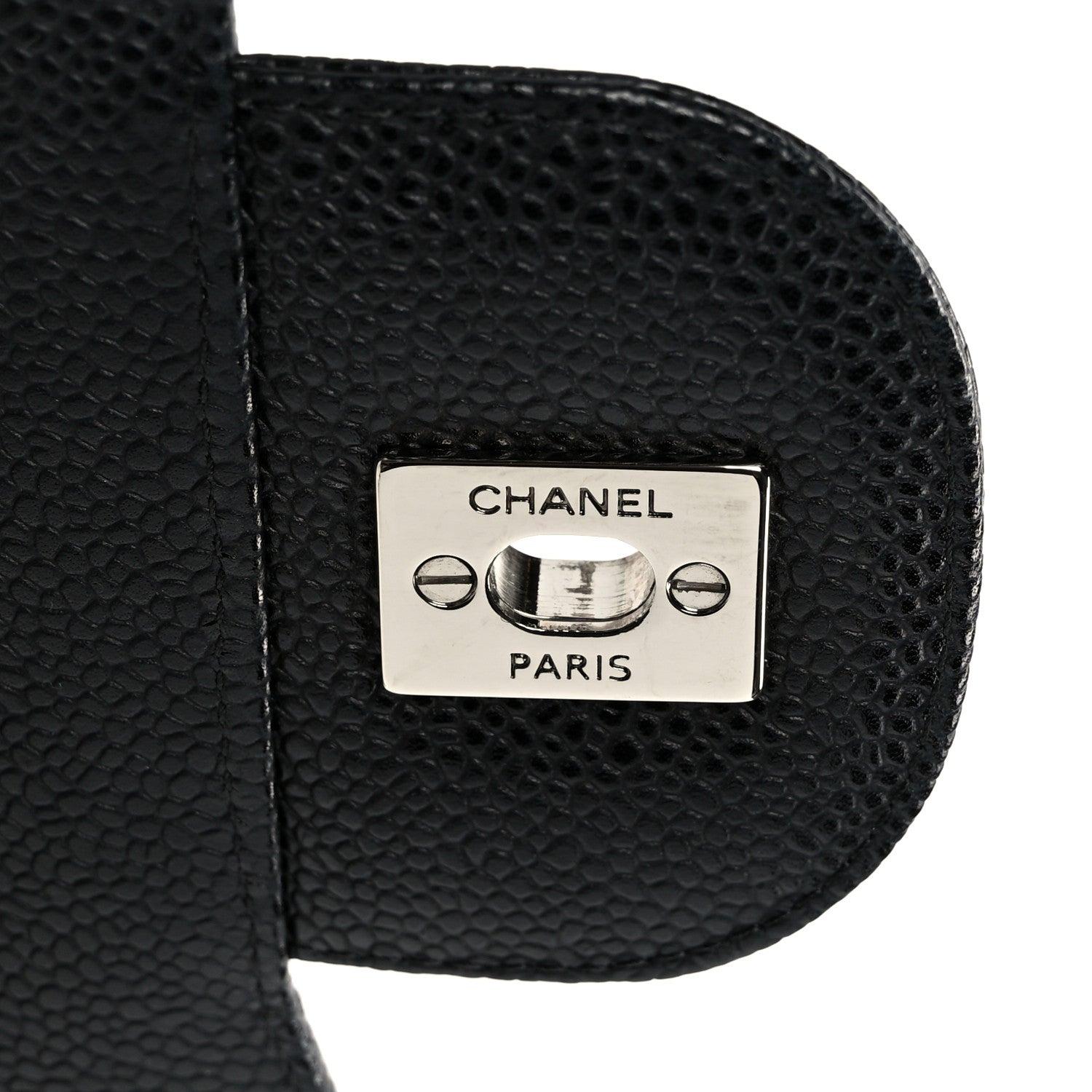 Chanel Caviar Quilted Jumbo Double Flap Black 7 of 11