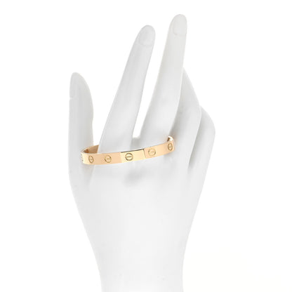 Cartier 18K Yellow Gold LOVE Cuff Bracelet 16 2 of 4