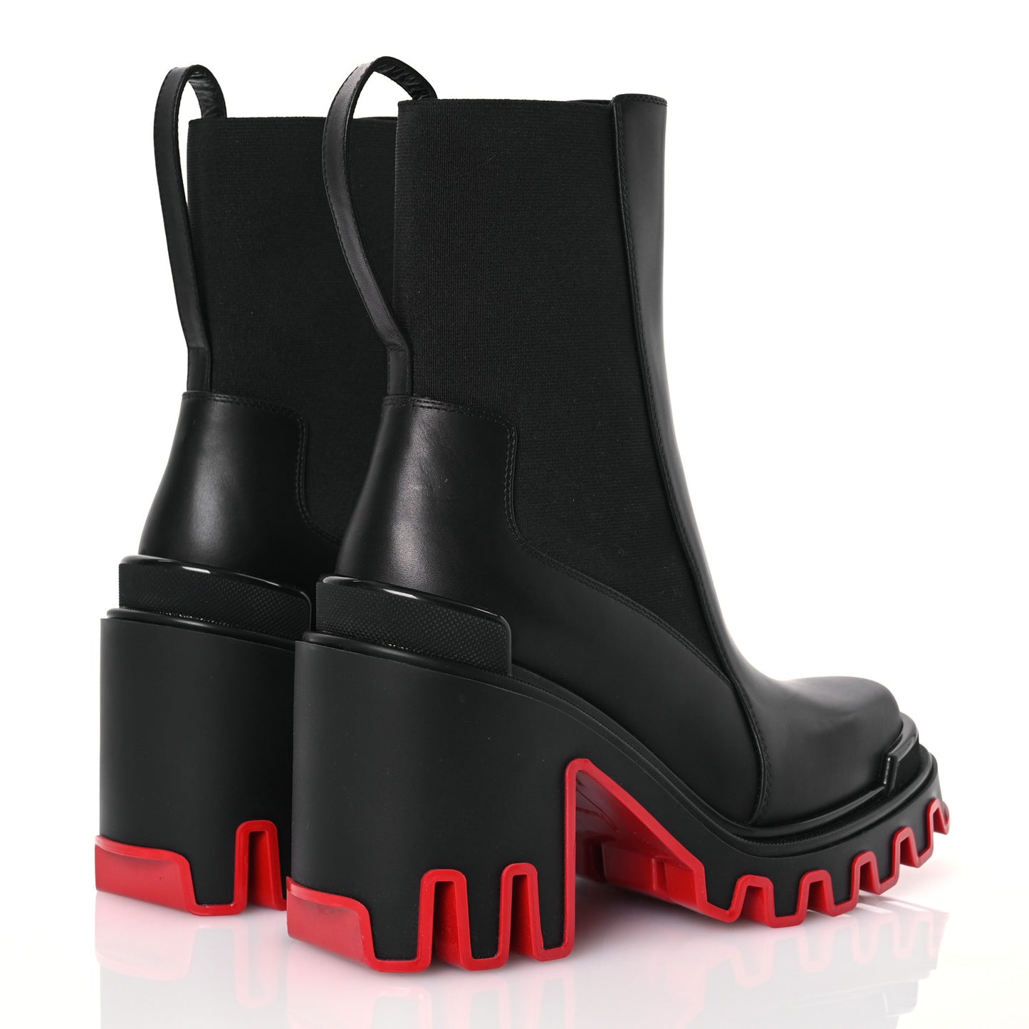 Calfskin Marchacroche Dune 95 Boots 38.5 Black