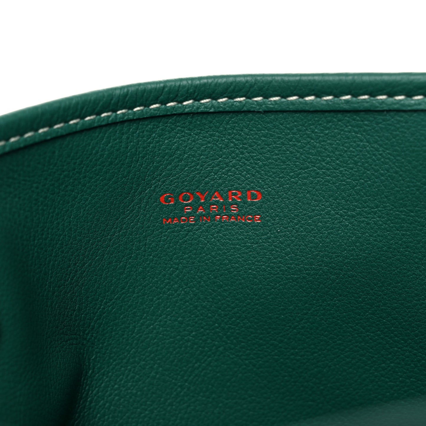 Goyardine Reversible Mini Anjou Green