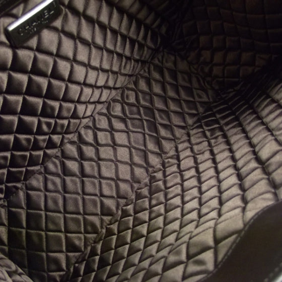 Chanel Calfskin Open Tote Chain Briefcase Bag 7 of 12