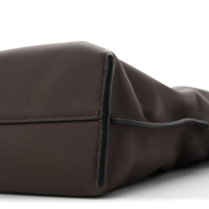 Loewe Calfskin Mini Flamenco Knot Clutch Chocolate 9 of 12