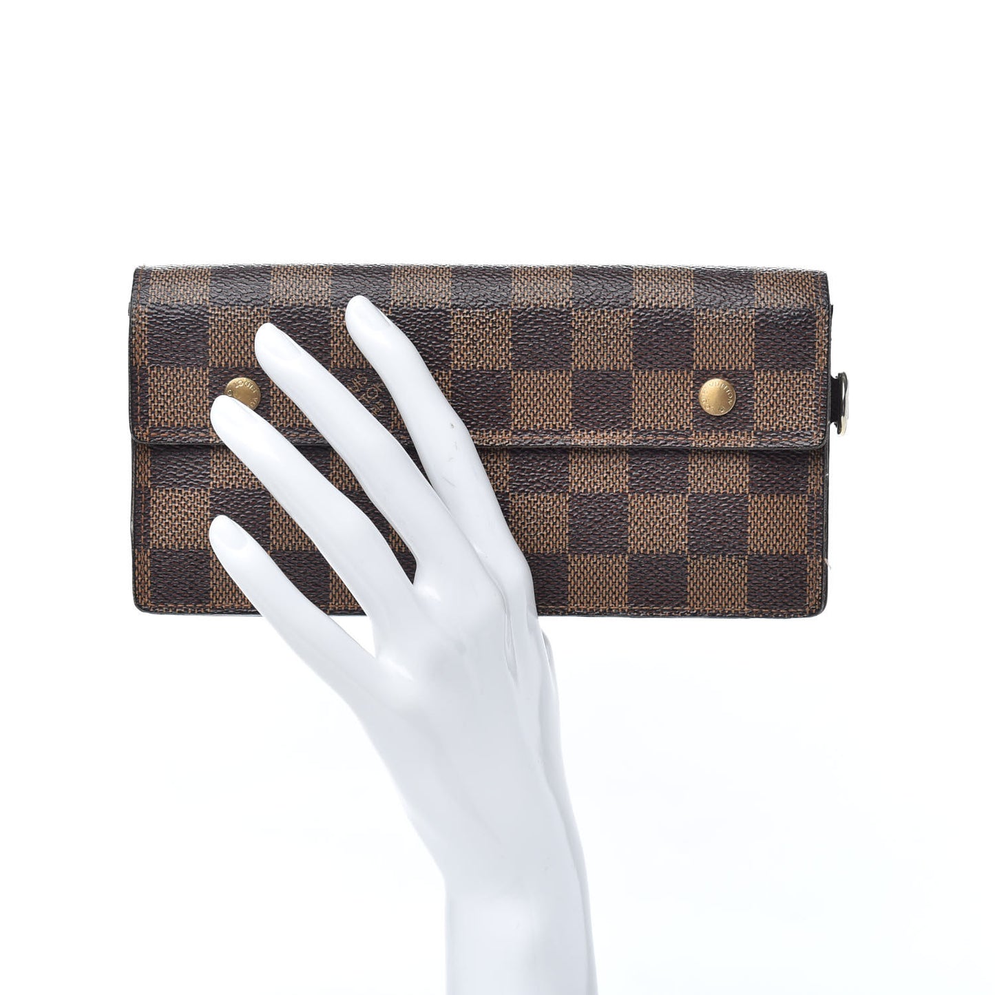Damier Ebene Portefeuille Long Modulable Wallet