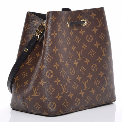 Louis Vuitton Monogram Neonoe MM Black 3 of 9