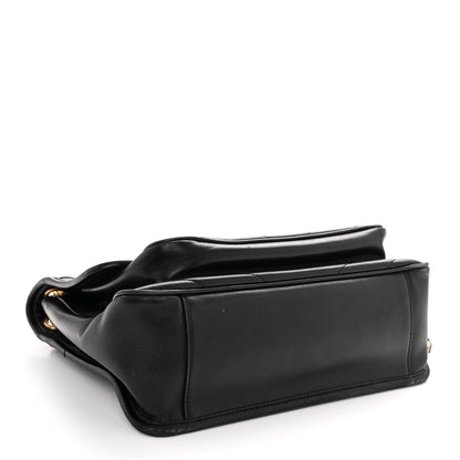 Saint Laurent Lambskin Matelasse Monogram Medium Niki Chain Satchel Black 3 of 8
