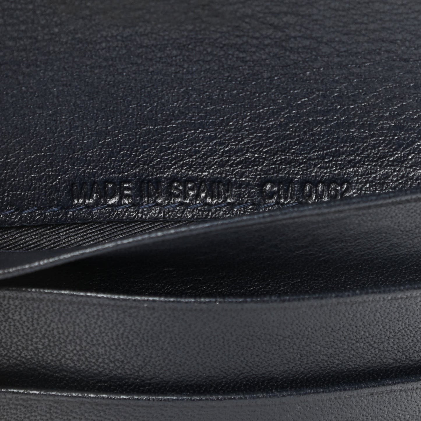 Monogram Compact Wallet White