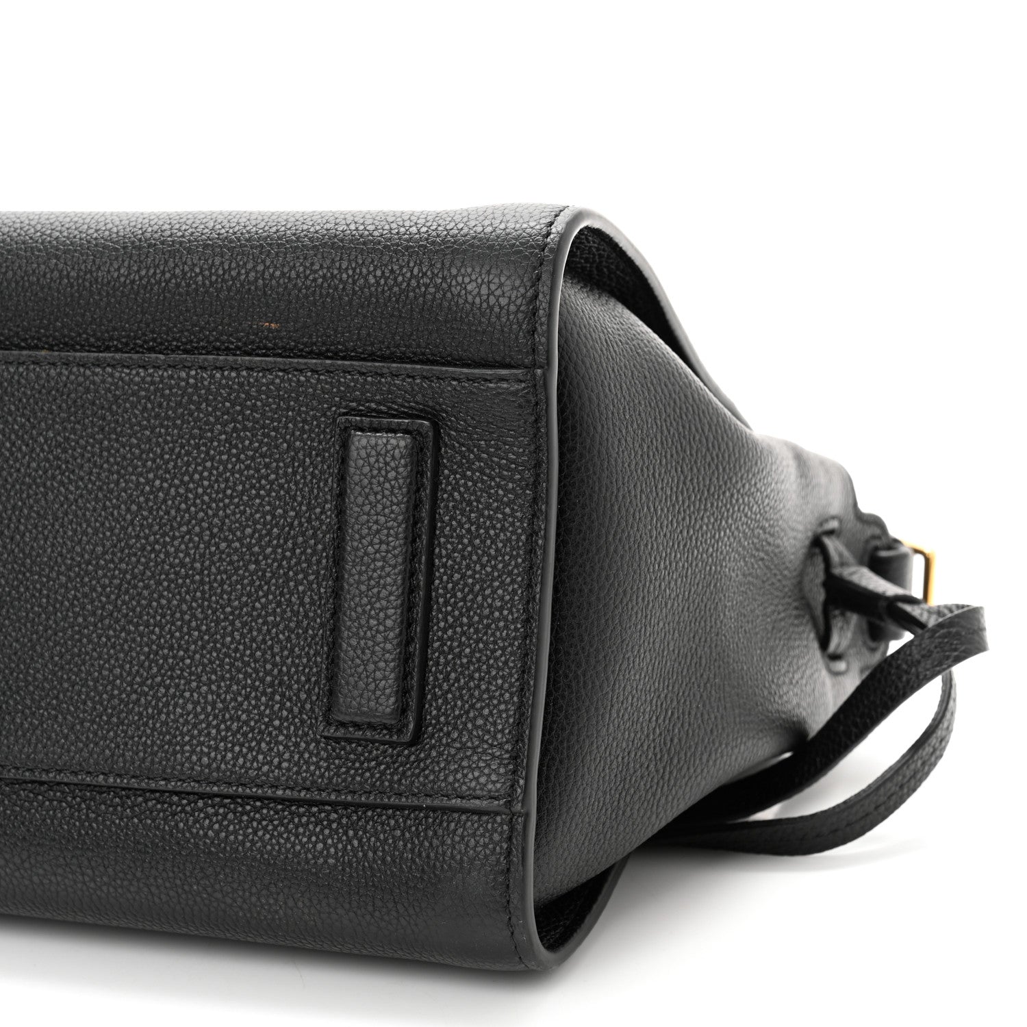Tom Ford Grained Calfskin Small Padlock Top Handle Bag Black 10 of 11