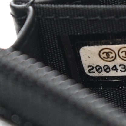 Chanel Caviar Patent Timeless Zip Around Wallet Black 8 of 8
