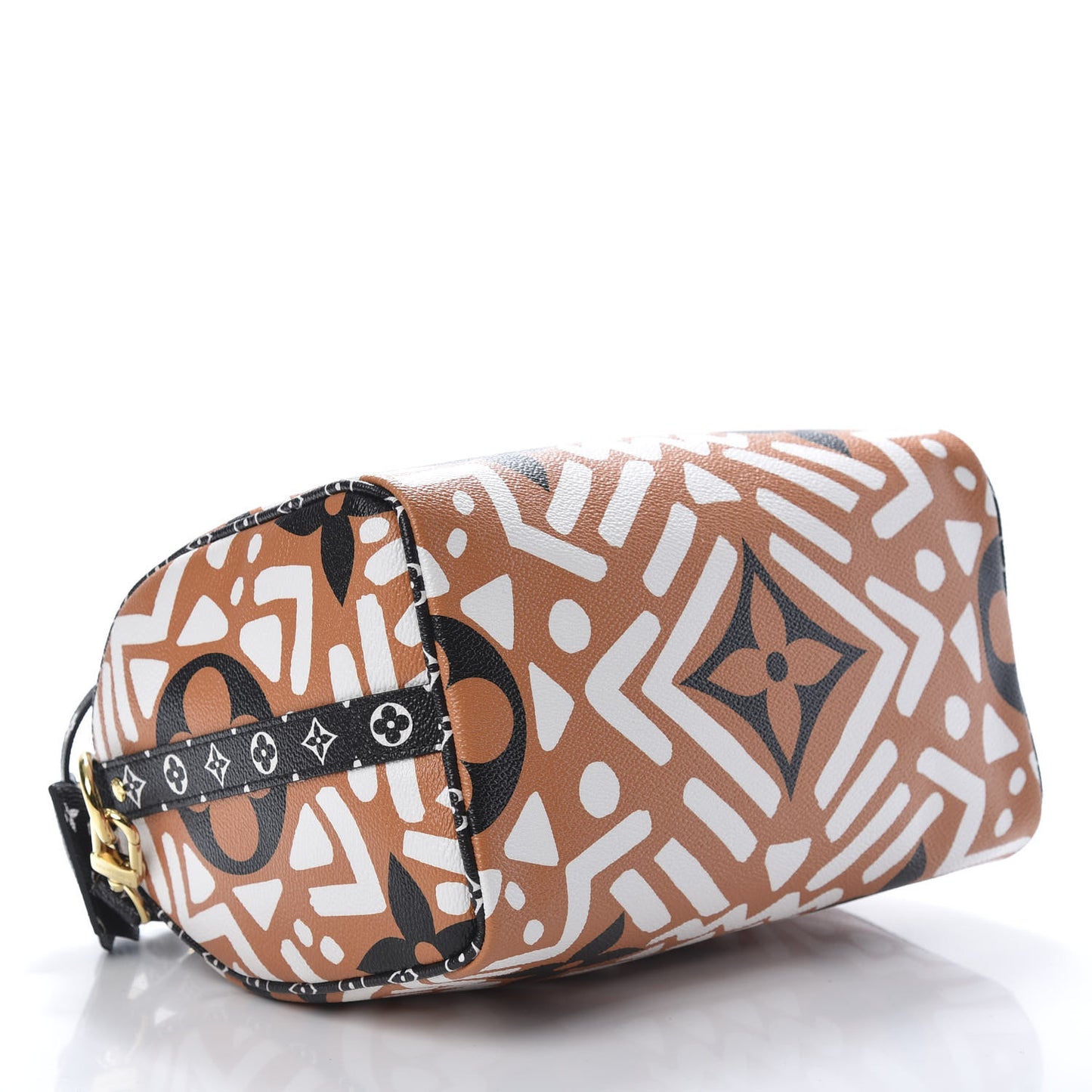 Monogram Giant Crafty Speedy Bandouliere 25 Creme Caramel