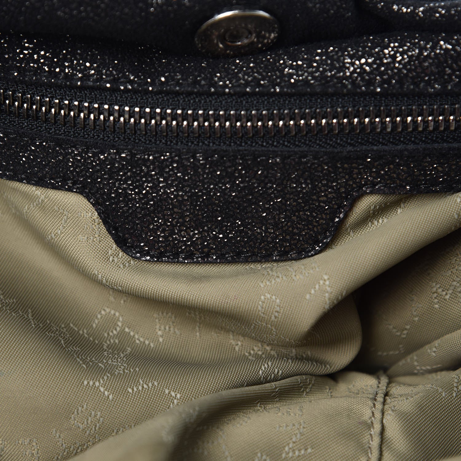 Stella McCartney Shaggy Deer Big Falabella Bucket Bag Black 6 of 8