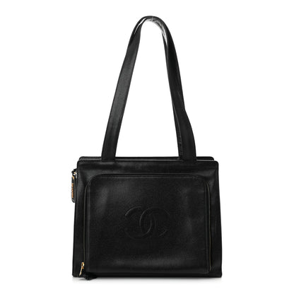 Chanel Caviar CC Shoulder Bag Black 1 of 11