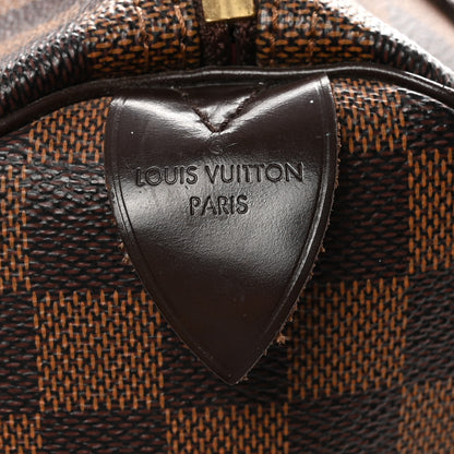 Louis Vuitton Damier Ebene Speedy 30 6 of 10