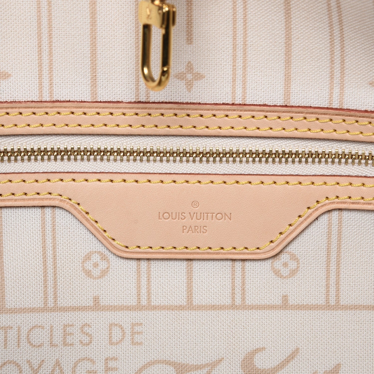 Louis Vuitton Damier Azur Neverfull GM 6 of 9