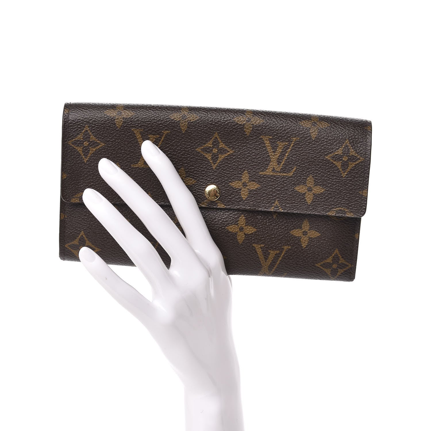 Louis Vuitton Monogram Sarah Wallet 2 of 8