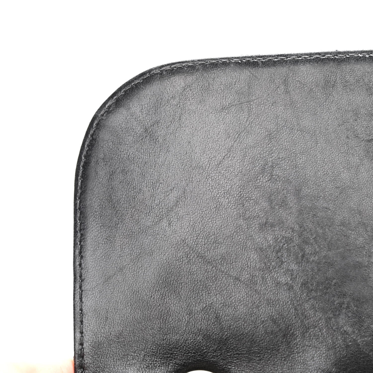 Chanel Vinyl Quilted In The Business Flap Bag Black 14 of 15