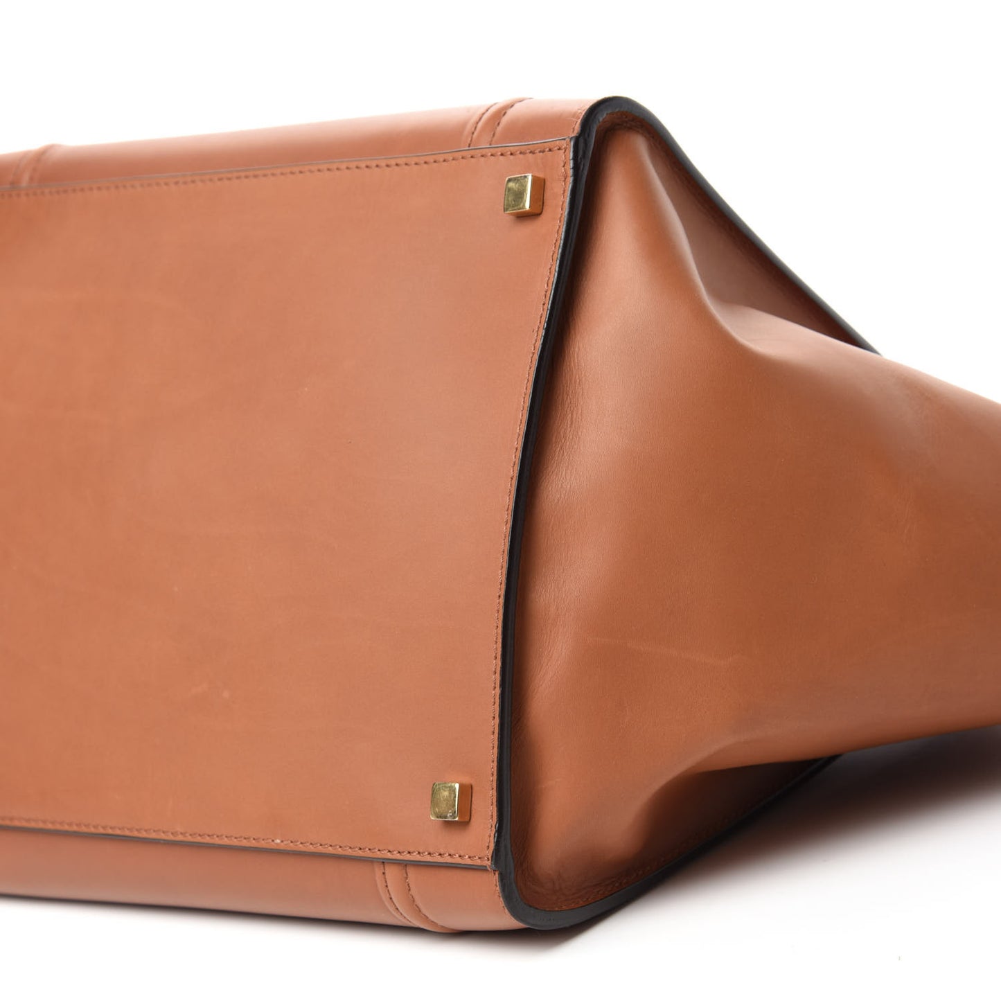 Natural Calfskin Medium Phantom Luggage Tan