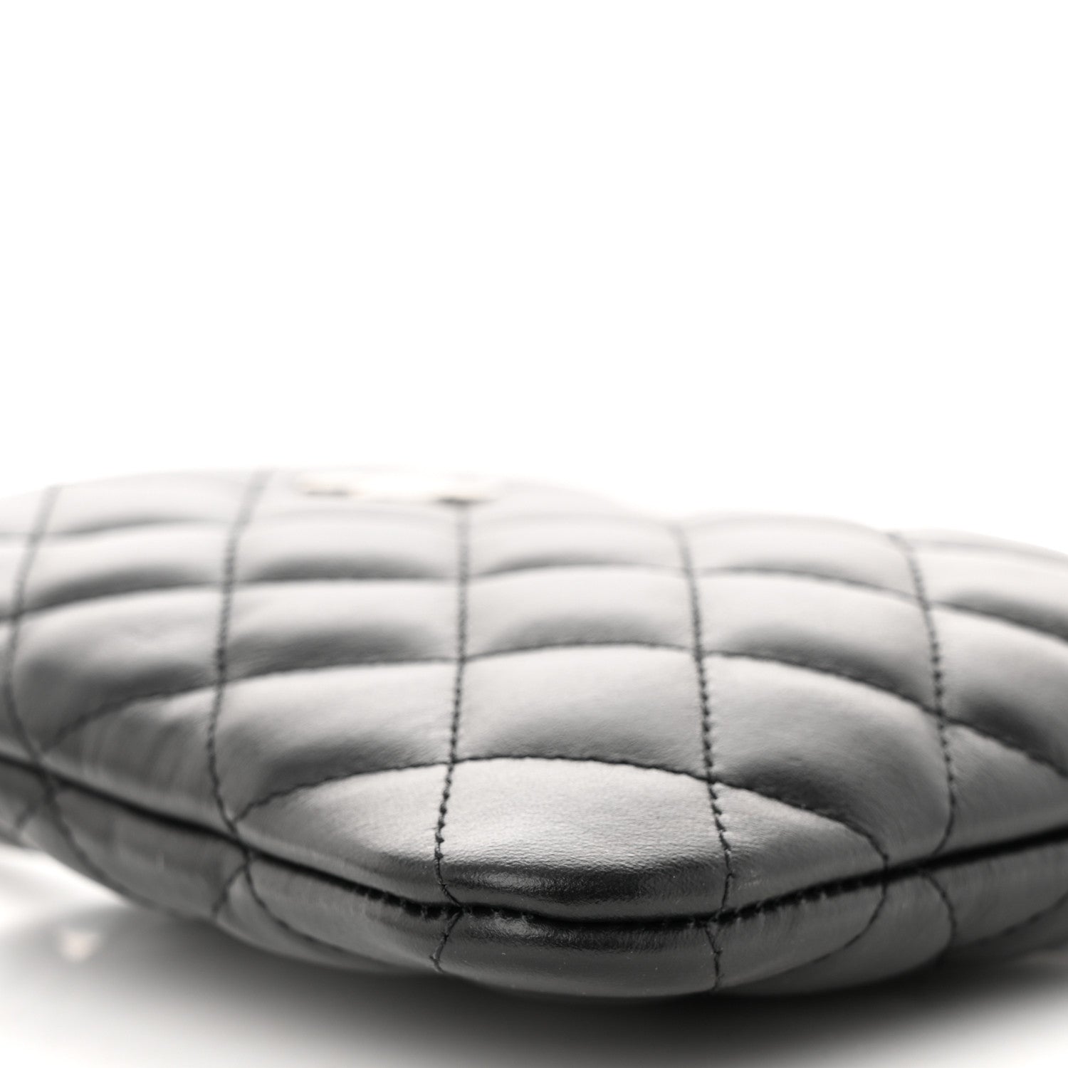 Chanel Lambskin Quilted Crossbody Bag Black 9 of 11