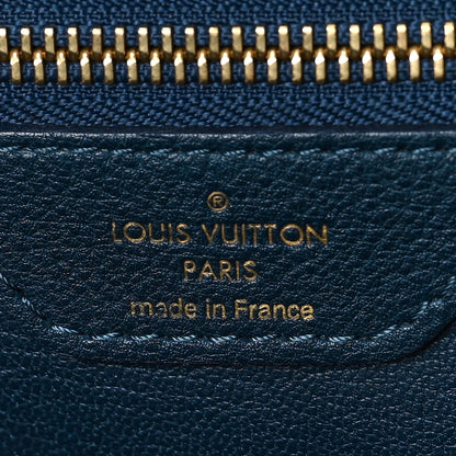 Louis Vuitton Ostrich Lizard Majestueux Tote MM Navy 5 of 11
